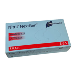 Meditrade NITRIL® NEXTGEN® - Nitrilhandschuhe blau - 1 Box - Gr.S, 100 Stück/Box