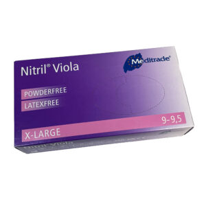 Meditrade Viola Nitrilhandschuhe - 1 Box - Größe XL