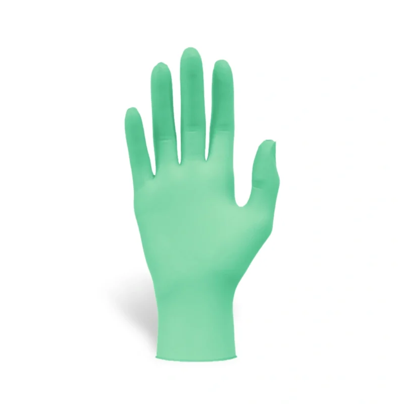 Meditrade Nitril Greengen Nitrilhandschuhe - puderfrei - Biologisch abbaubar - 1 Palette – Bild 2