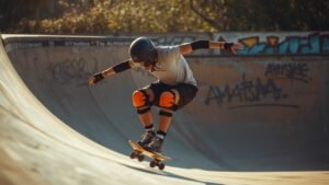 Mehr über den Artikel erfahren Skateboard-Protektoren: Welcher Schutz wirklich vor Brüchen bewahrt