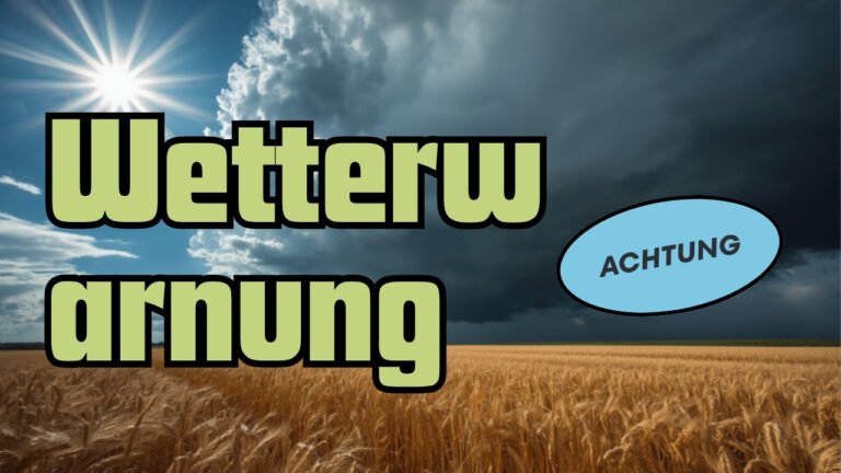Warnlage Wochenende: Erst Hochsommer, dann ziehen Gewitter auf